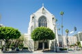 LA, California - mar 2th 2024 Wilshire Boulevard Temple Royalty Free Stock Photo