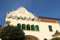 `La Casa Trias` The Trias House in front of the Park Guell on a sunny day, Barcelona, Spain