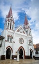 La Ceja, Antioquia - Colombia. June 26, 2021. Minor Basilica of Our Lady of Carmen