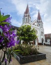 La Ceja, Antioquia - Colombia. June 26, 2021. Minor Basilica of Our Lady of Carmen