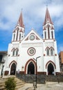 La Ceja, Antioquia - Colombia. June 26, 2021. Minor Basilica of Our Lady of Carmen