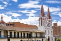 La Ceja, Antioquia - Colombia. June 26, 2021. Minor Basilica of Our Lady of Carmen