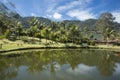 La Ceja, Antioquia / Colombia. Lake and mountains, Colombian landscape