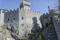 La Cesta castle of San Marino Royalty Free Stock Photo