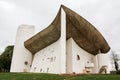 La Chapelle de Notre Dame du Haut Ronchamp Royalty Free Stock Photo