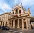 La Chiesa della Santissima Annunziata is a church located on the Via Po in Turin, Italy, built between 1648 and 1656