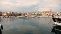 La Ciotat harbour panning across all kinds of boats.