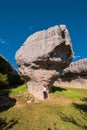 La Ciudad encantada.limestone rocks in Cuenca, Spain.