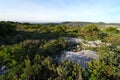 La clape hills in south of France Royalty Free Stock Photo