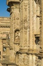 La Compania church facade Quito Ecuador South