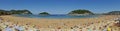 La Concha Beach. Donostia-San Sebastian. Basque Country. Gipuzkoa. SPAIN. Royalty Free Stock Photo