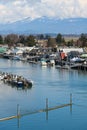 La Conner Washington and the Swinomish Channel Royalty Free Stock Photo