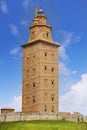 La Coruna Hercules tower Galicia Spain