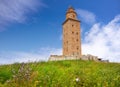 La Coruna Hercules tower Galicia Spain