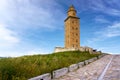 La Coruna Hercules tower Galicia Spain