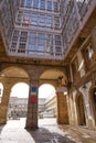 La Coruna Maria Pita Square arcade of Galicia