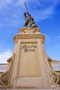 La Coruna Maria Pita Square monument in Galicia