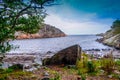 La costa de Sandefjord al sur de Noruega Royalty Free Stock Photo