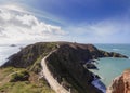 La Coupee on Sark Royalty Free Stock Photo