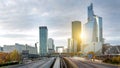 La defense district in Paris , France