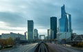 La defense district in Paris , France