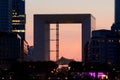 La Defense at night - Paris