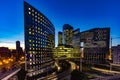 La Defense at night, Paris