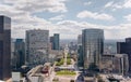 La Defense Paris Royalty Free Stock Photo