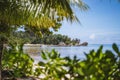 La digue rocky beaches on Seychelles islands. Summer season vacation in exotic location Royalty Free Stock Photo