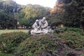 Sculpture at San Martin Square in Buenos Aires