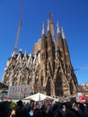 La Familia Sagrada, Barcelona, catalonia, Spain