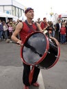 La Fanfare En Petard, street wind band Royalty Free Stock Photo