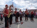 La Fanfare En Petard, street wind band Royalty Free Stock Photo