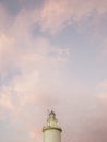 La Farola Malaga historic lighthouse Royalty Free Stock Photo