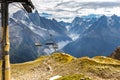 La Flegere cable car lift ropeway sky tram, Chamonix