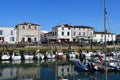 La Flotte, France - september 25 2016 : picturesque village in a