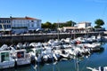 La Flotte, France - september 25 2016 : picturesque village in a