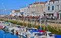 La Flotte, France - september 25 2016 : picturesque village in a