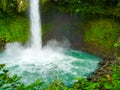 La Fortuna de San Carlos waterfall, Arenal volcano national park Royalty Free Stock Photo