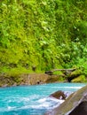 La Fortuna de San Carlos waterfall Royalty Free Stock Photo