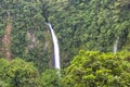 La Fortuna Waterfall in Arenal National Park, Costa Rica Royalty Free Stock Photo