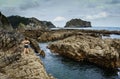 La Franca beach, Cantabria, Spain