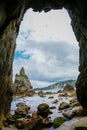 La Franca beach, Cantabria, Spain