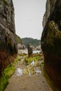 La Franca beach, Cantabria, Spain