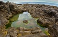 La Franca beach, Cantabria, Spain