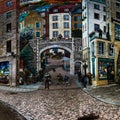 La Fresque des Quebecois, Old Quebec City, Quebec, Canada