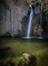 La fuentona waterfall in Soria