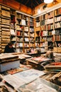 La Galcante, the most unique bookshop in Paris, FRANCE