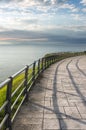 La Galea stroll in Getxo Royalty Free Stock Photo
