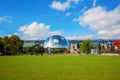 La Geode in the Parc de la Villette, Paris, France